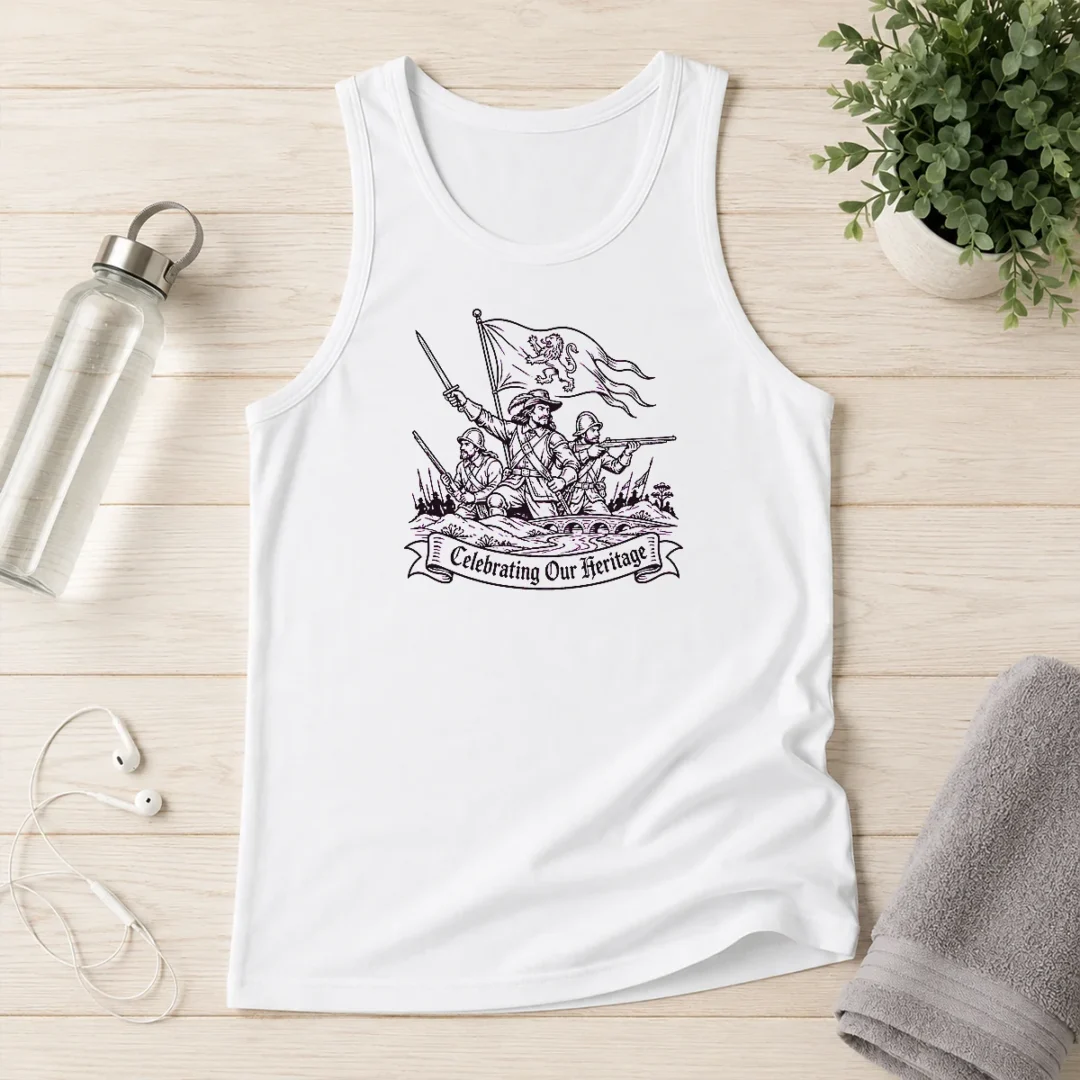 premium-celebrating-our-heritage-battle-of-the-boyne-line-art-tank-top Premium Celebrating Our Heritage Battle Of The Boyne Line Art Tank Top