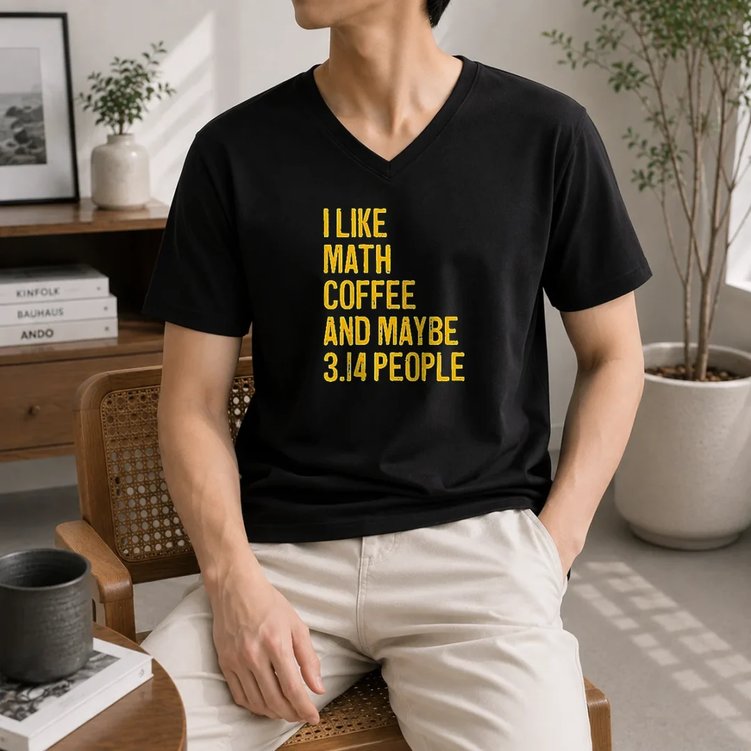 premium-funny-i-like-math-coffee-and-maybe-314-people-v-neck-shirt Premium Funny I Like Math Coffee And Maybe 314 People V-Neck Shirt