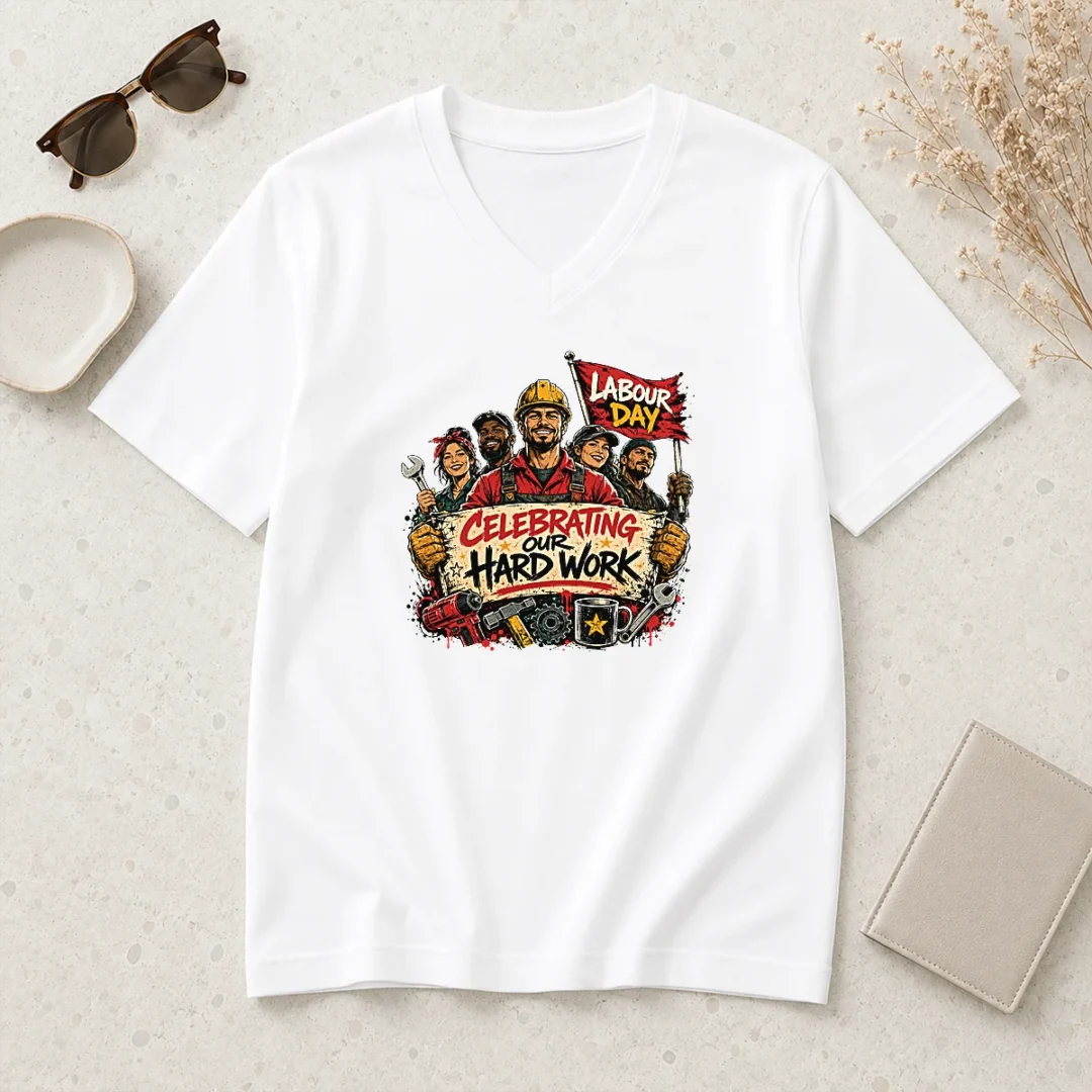 premium-funny-labour-day-celebration-for-proud-workers-v-neck-shirt Premium Funny Labour Day Celebration For Proud Workers V-Neck Shirt