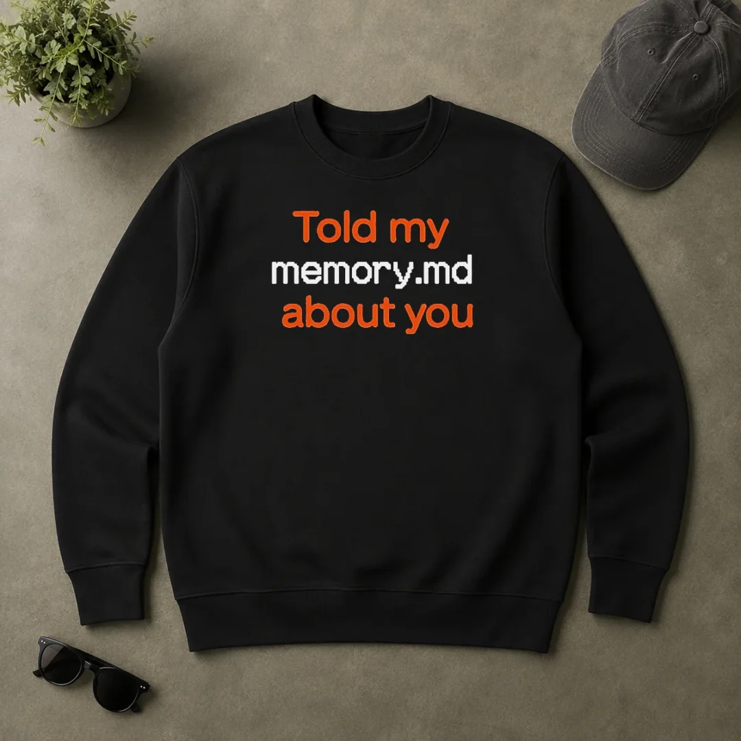 Premium Good Told My Memory Md About You Sweater Premium Good Told My Memory Md About You Sweater