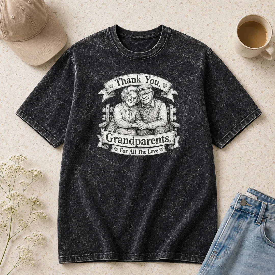 premium-grandparents-day-gratitude-sketch-family-washed-t-shirt Premium Grandparents Day Gratitude Sketch Family Washed T-Shirt