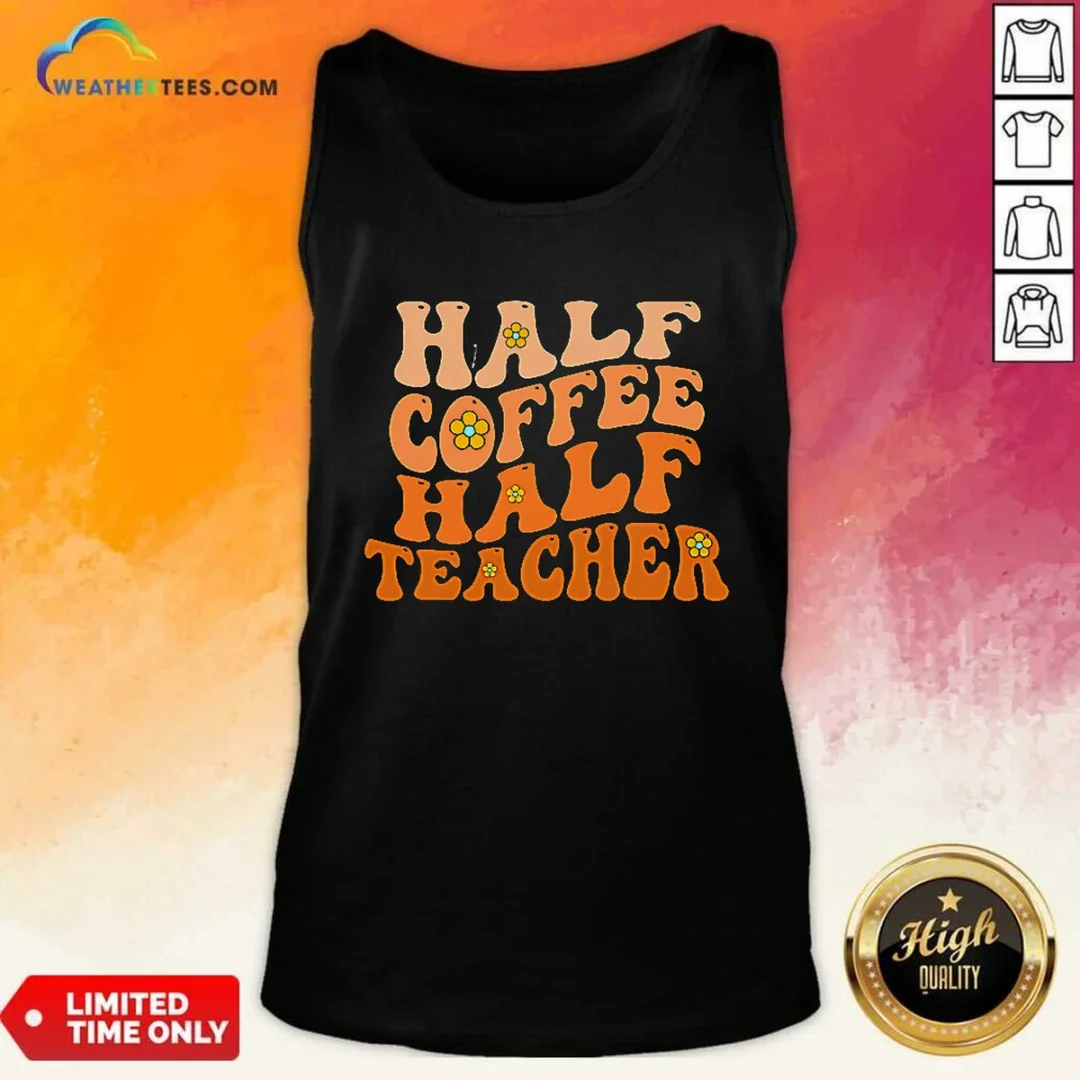 premium-half-coffee-half-teacher-retro-tank-top Premium Half Coffee Half Teacher Retro Tank Top