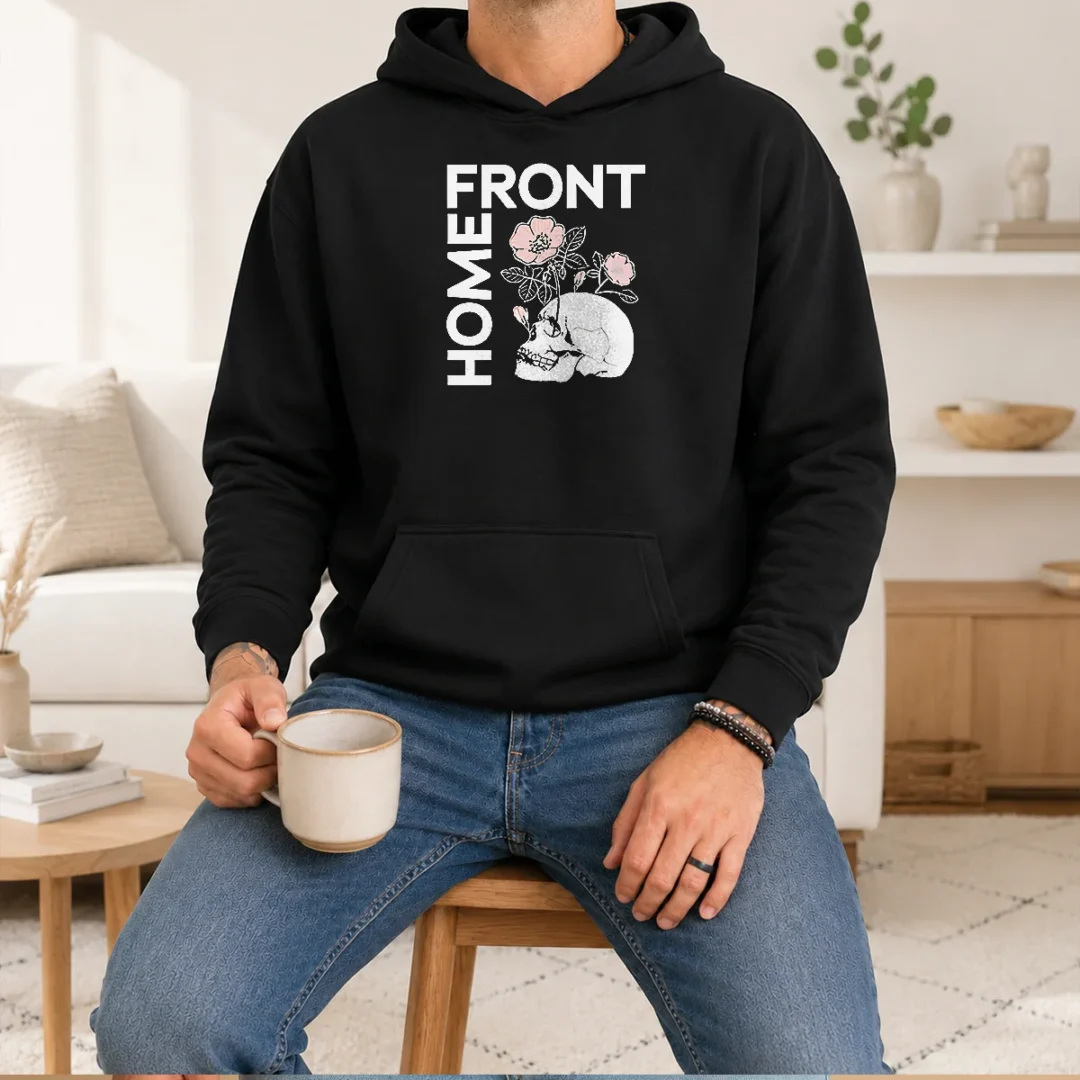 premium-homefront-skull-flowers-hoodie Premium Homefront Skull Flowers Hoodie