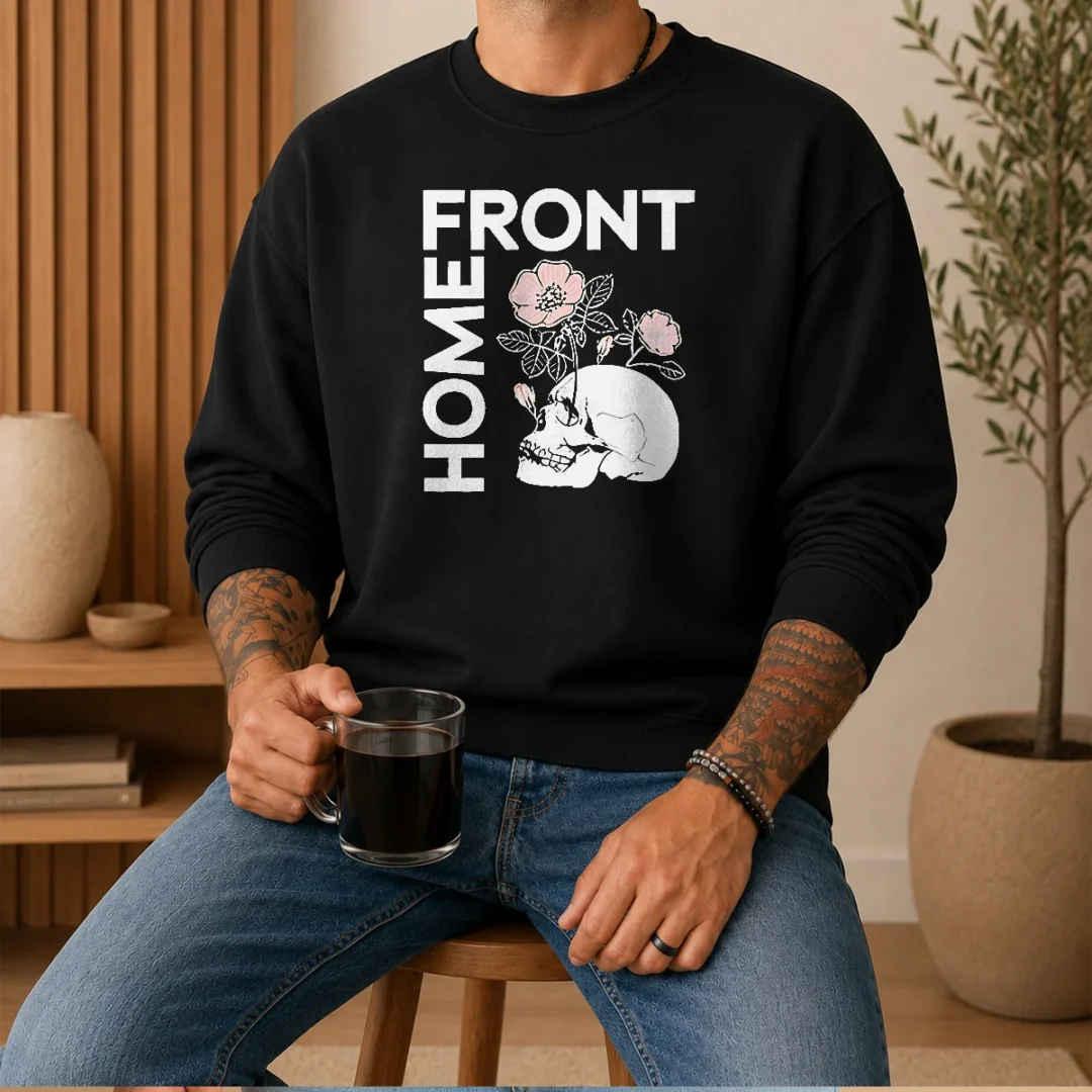 premium-homefront-skull-flowers-sweater Premium Homefront Skull Flowers Sweater