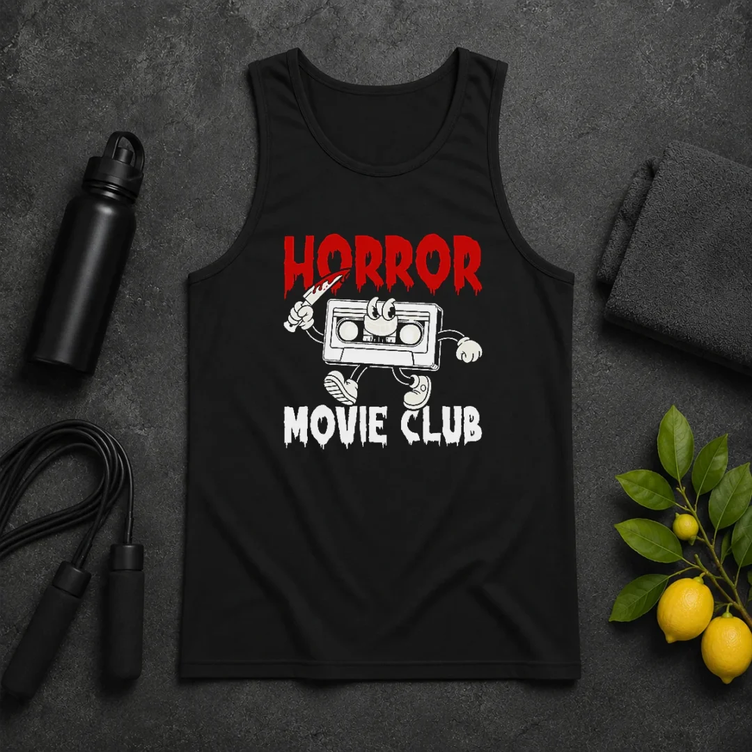 Premium Horror Movie Club Tank Top Premium Horror Movie Club Tank Top