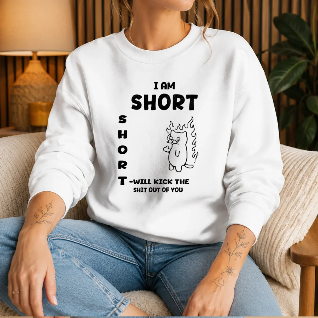 premium-i-am-short-short-will-kick-the-shit-out-of-you-cat-sweater Premium I Am Short Short Will Kick The Shit Out Of You Cat Sweater