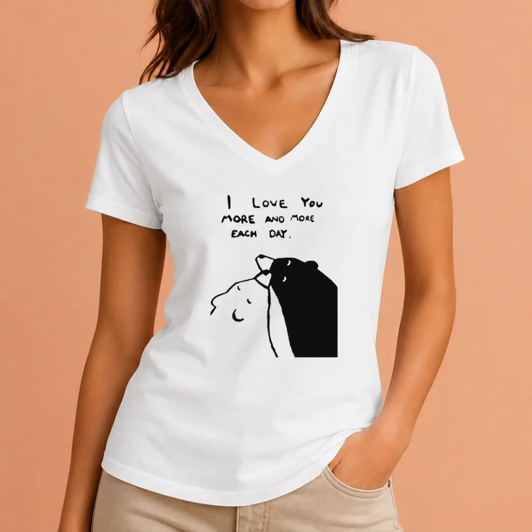 premium-i-love-you-more-and-more-each-day-v-neck-shirt-1 Premium I Love You More And More Each Day V-Neck Shirt