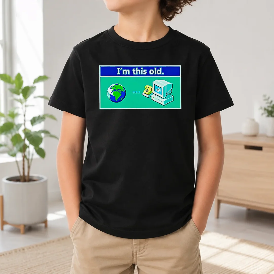 Premium I'M This Old Geek Kids T Shirt Premium I'M This Old Geek Kids T-Shirt