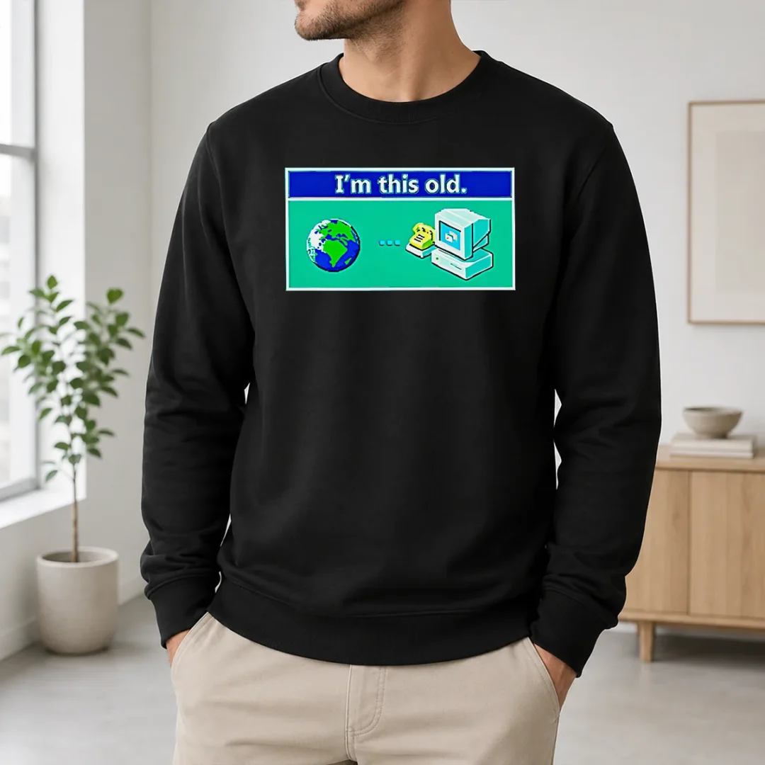 Premium I'M This Old Geek Sweater Premium I'M This Old Geek Sweater