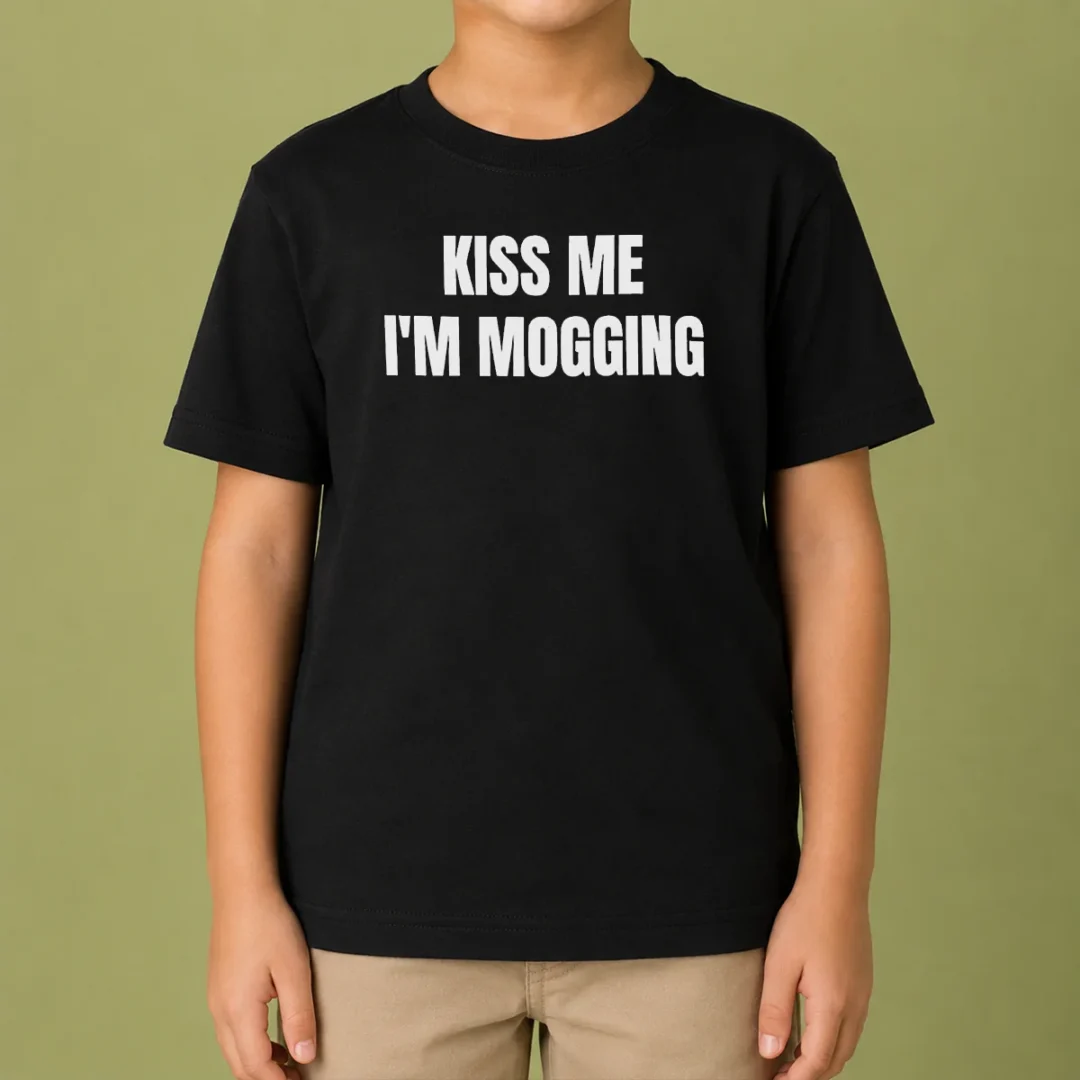 premium-kiss-me-i-m-mogging-looksmaxxing-meme-kids-t-shirt-2 Premium Kiss Me I'M Mogging Looksmaxxing Meme Kids T-Shirt