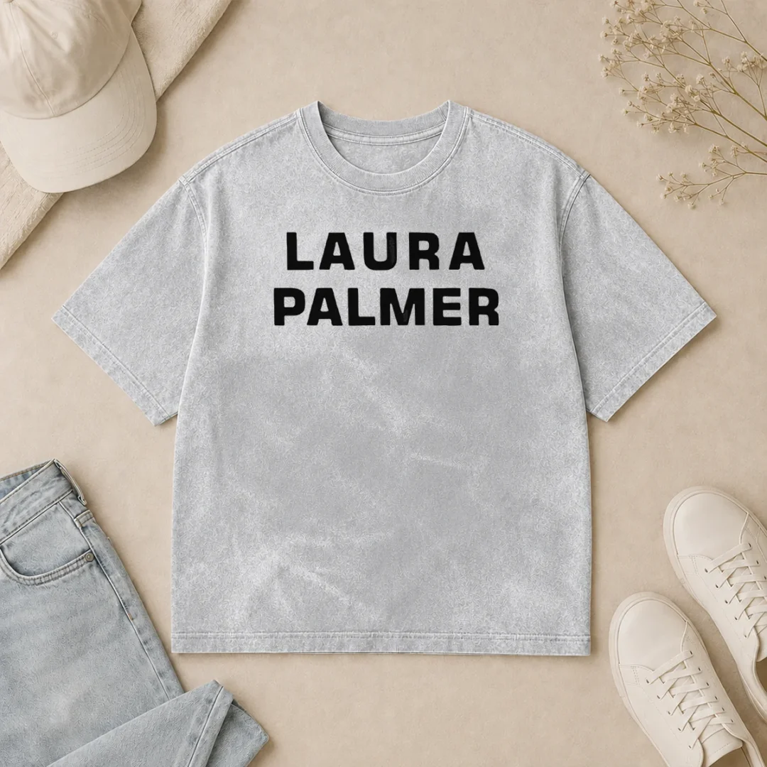 Premium Laura Palmer Twin Peaks I Killed Laura Palmer Washed T Shirt Premium Laura Palmer Twin Peaks I Killed Laura Palmer Washed T-Shirt