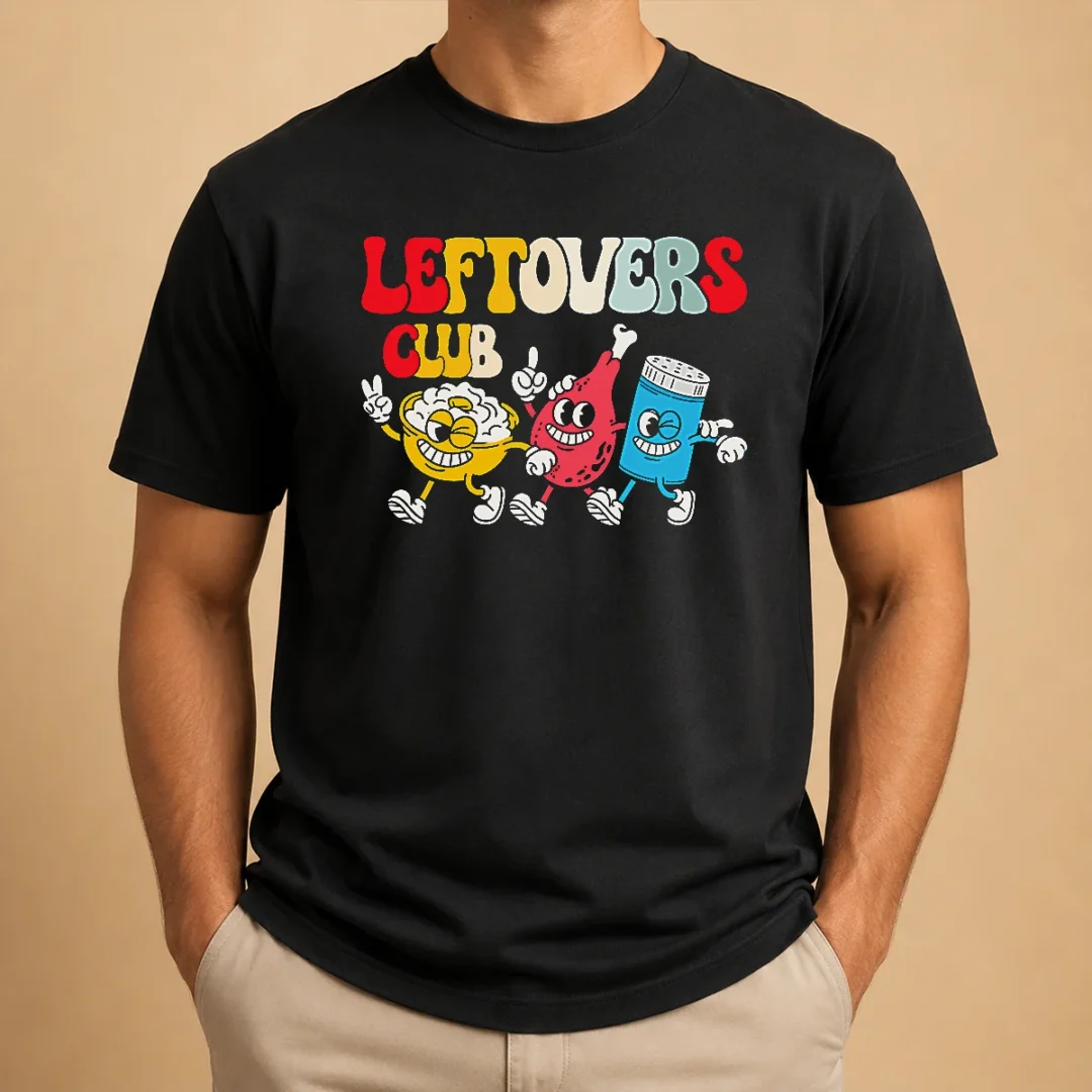 premium-leftovers-club-fun-foodie-t-shirt-1 Premium Leftovers Club Fun Foodie