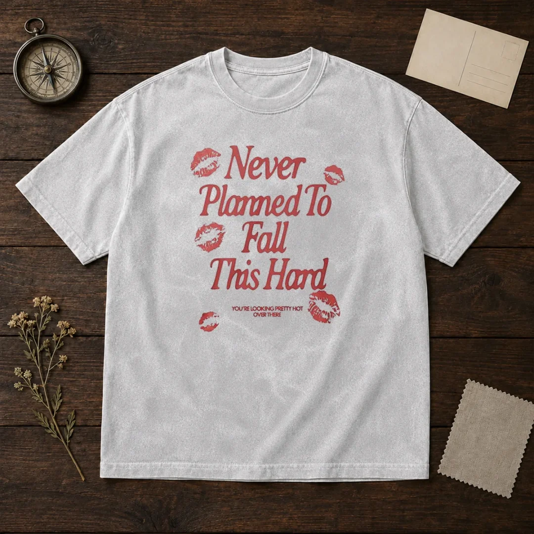 premium-never-planned-to-fall-this-hard-you-are-looking-pretty-hot-over-there-washed-t-shirt Premium Never Planned To Fall This Hard You Are Looking Pretty Hot Over There Washed T-Shirt
