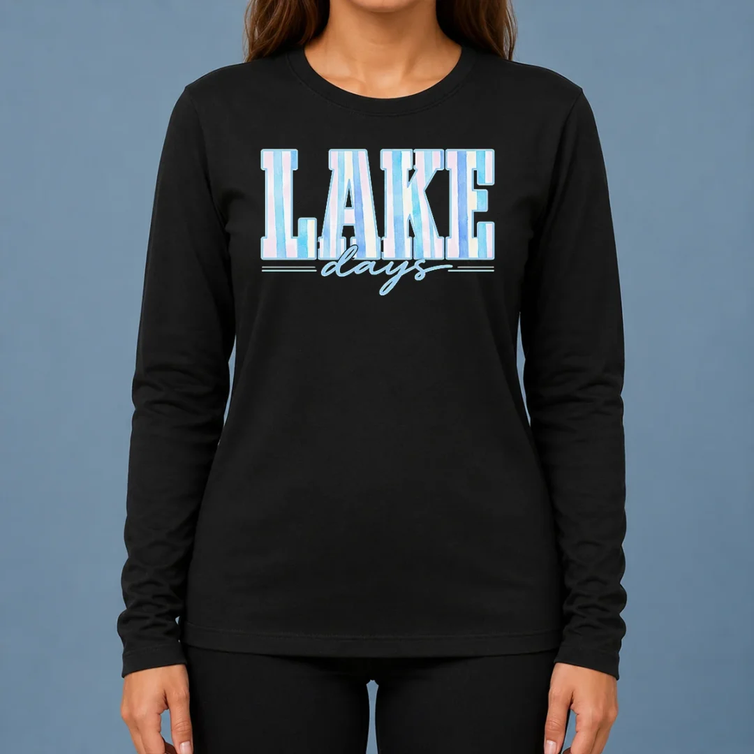 premium-nice-ake-days-striped-summer-preppy-cottage-coastal-long-sleeve-shirt Premium Nice Ake Days Striped Summer Preppy Cottage Coastal Long Sleeve Shirt