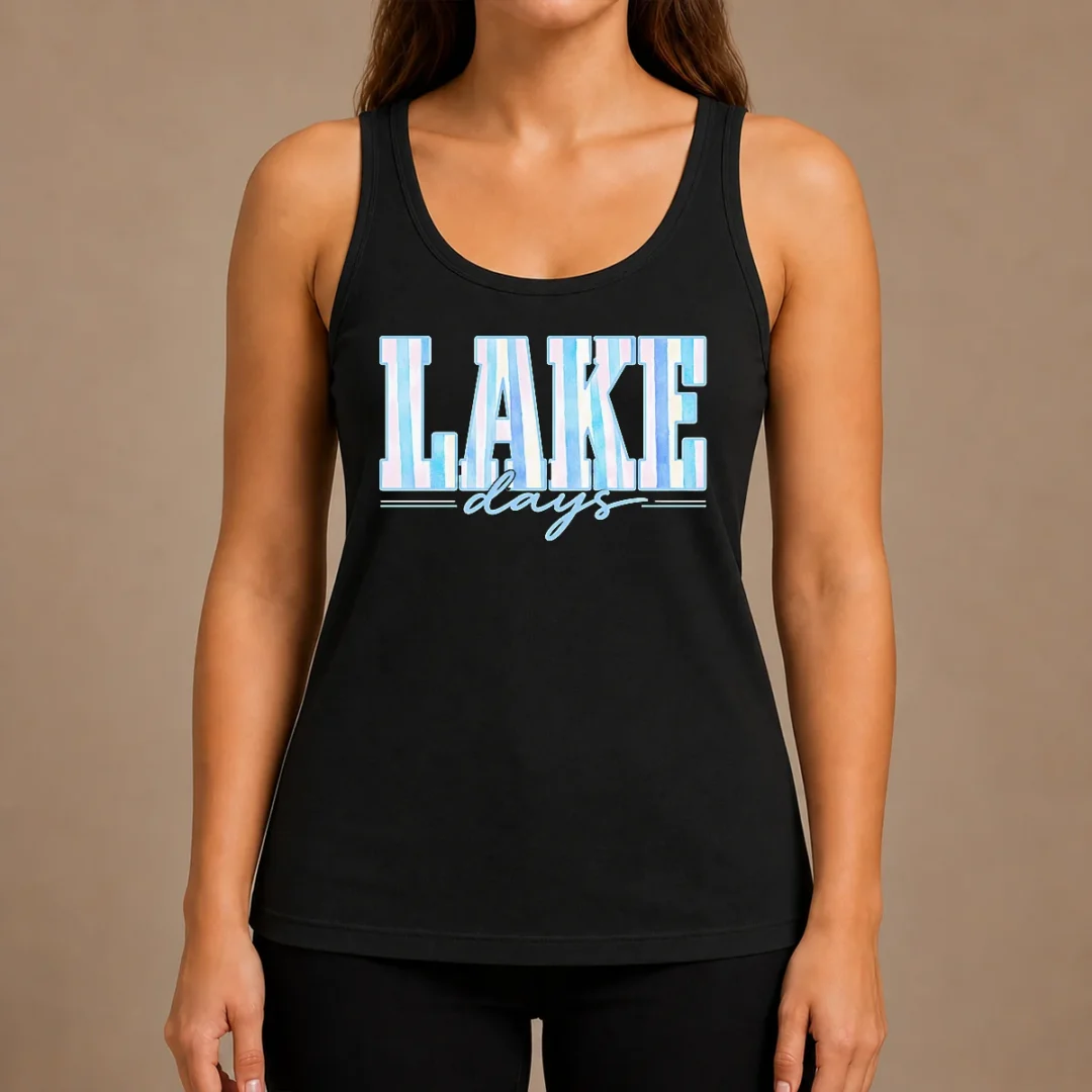 premium-nice-ake-days-striped-summer-preppy-cottage-coastal-tank-top Premium Nice Ake Days Striped Summer Preppy Cottage Coastal Tank Top