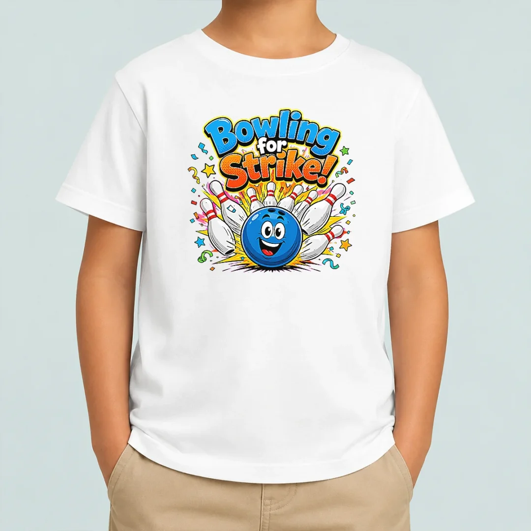 premium-nice-bowling-for-strike-fun-cartoon-bowling-kids-t-shirt Premium Nice Bowling For Strike Fun Cartoon Bowling Kids T-Shirt