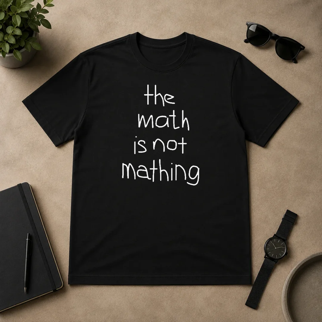Premium Nice The Math Is Not Mathing t shirt Premium Nice The Math Is Not Mathing