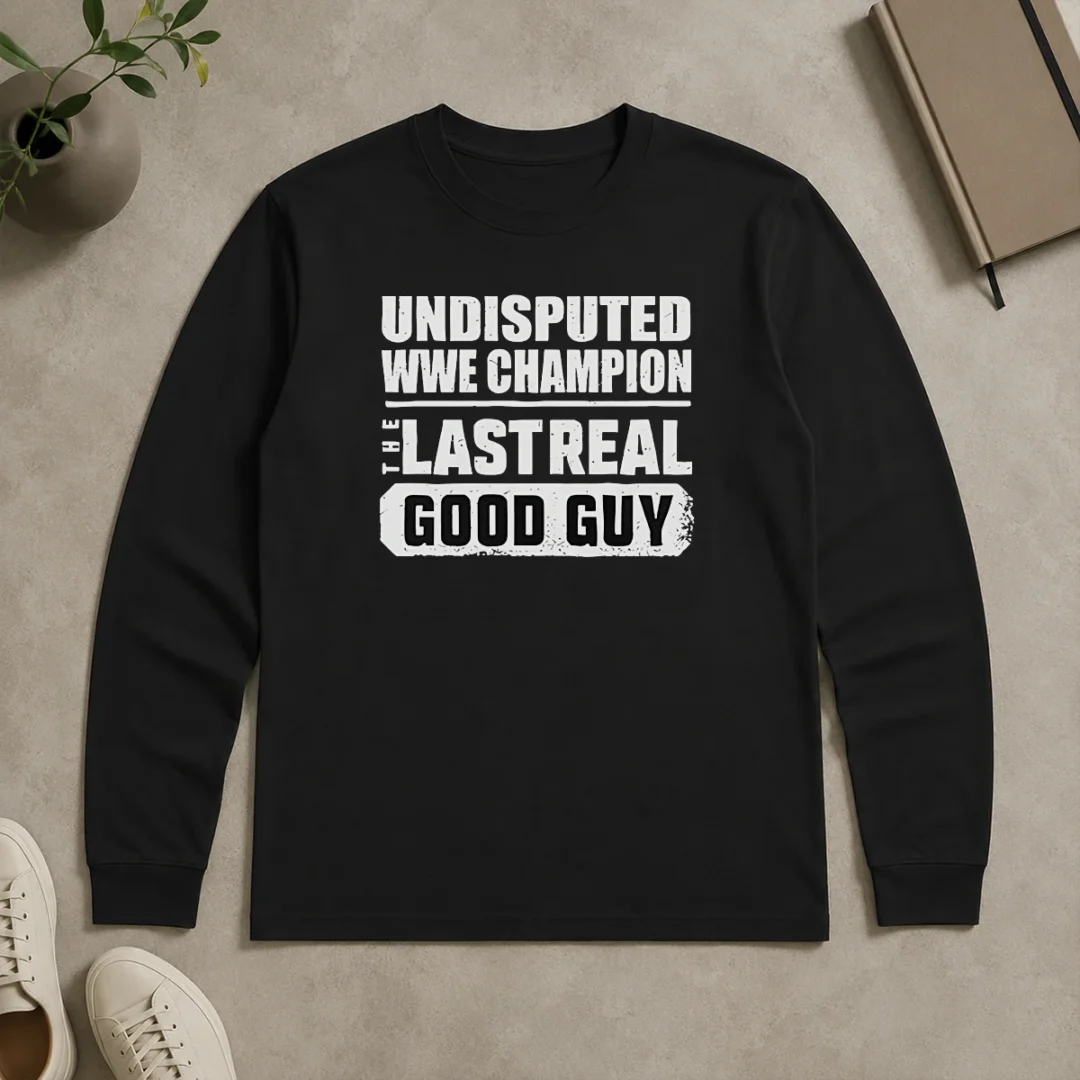 Premium Nice Undisputed WWE Champion The Last Real Good Guy Cody Rhodes Long Sleeve Shirt Premium Nice Undisputed WWE Champion The Last Real Good Guy Cody Rhodes Long Sleeve Shirt