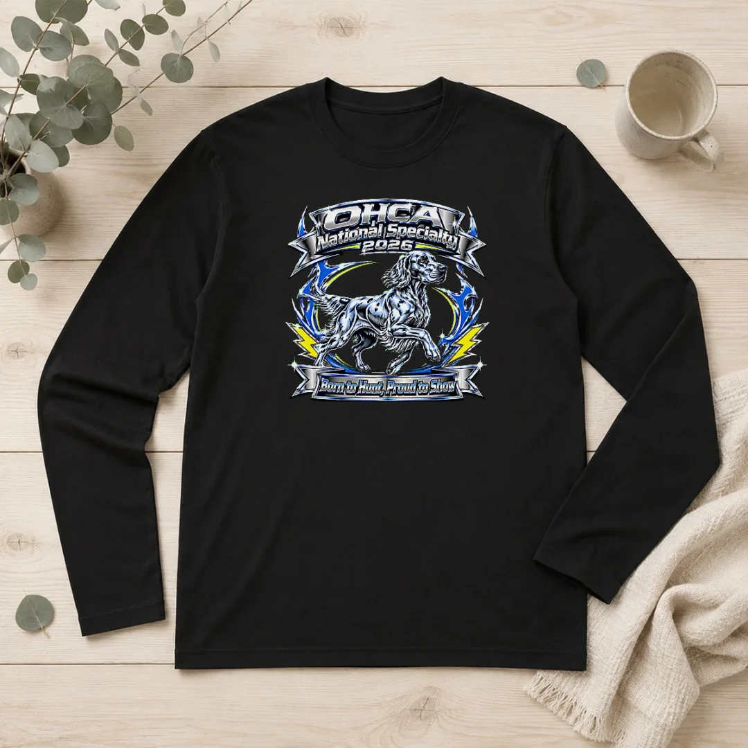 premium-ohca-national-specialty-2026-hunting-dog-pride-retro-long-sleeve-shirt Premium OHCA National Specialty 2026 Hunting Dog Pride Retro Long Sleeve Shirt