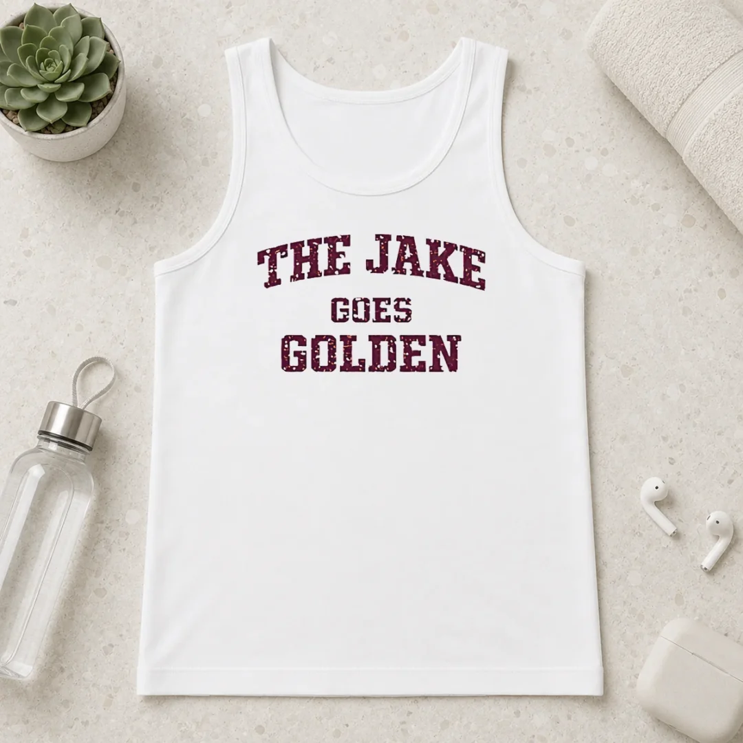 premium-perfect-the-jake-goes-golden-tank-top Premium Perfect The Jake Goes Golden Tank Top