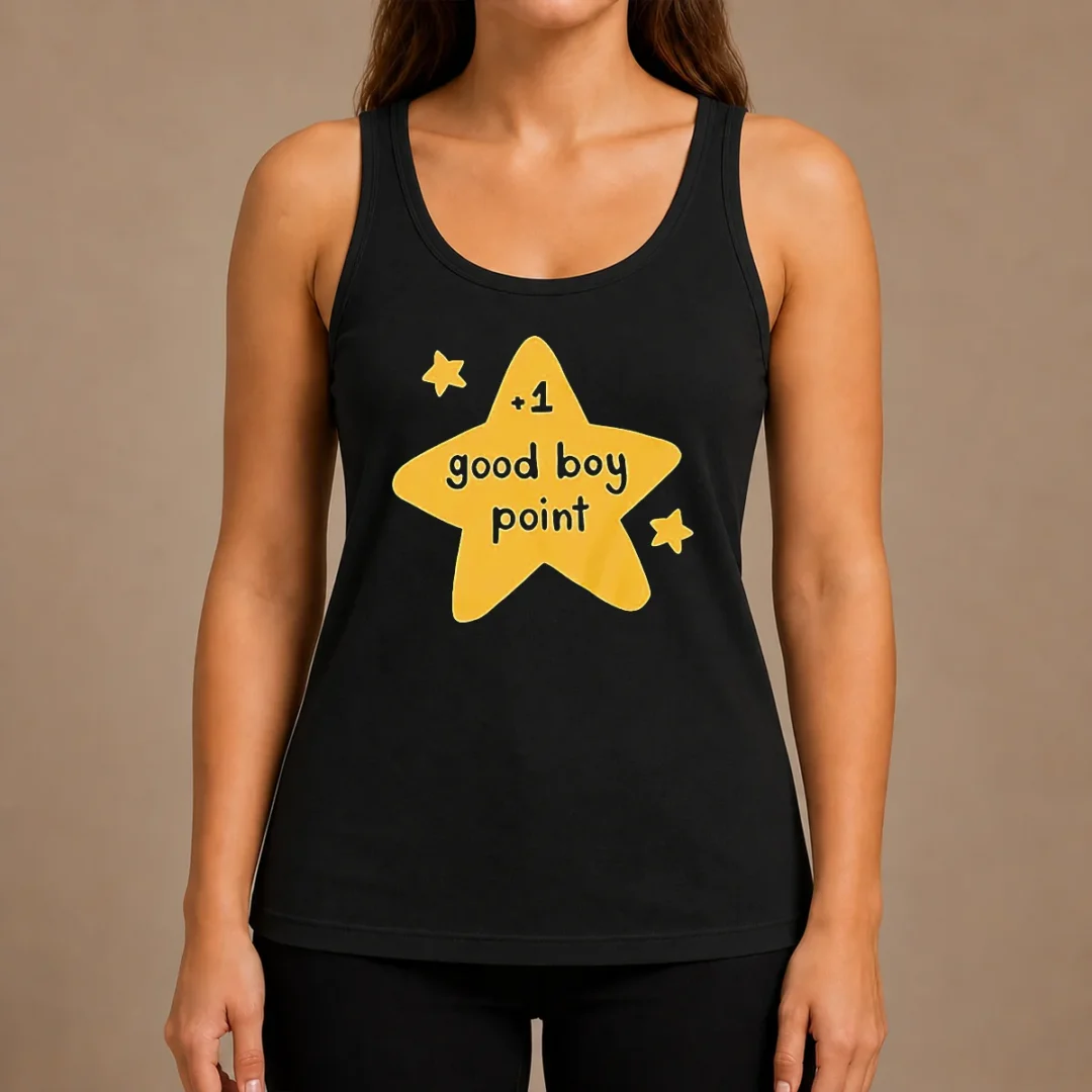 premium-plus-1-good-boy-point-star-reward-positive-reinforcement-tank-top Premium Plus 1 Good Boy Point Star Reward Positive Reinforcement Tank Top