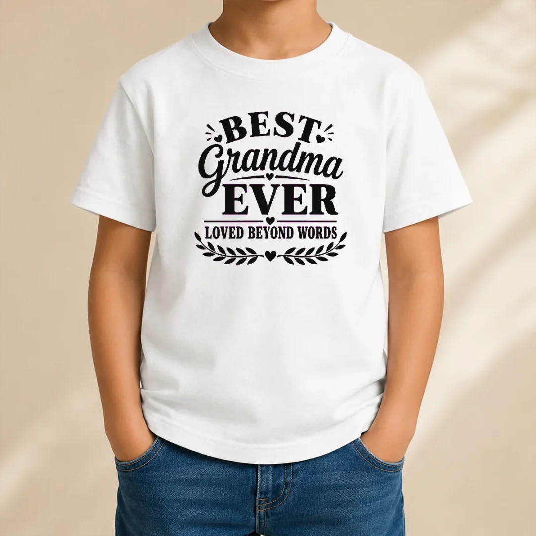 premium-pretty-best-grandma-ever-family-celebration-silhouette-kids-t-shirt Premium Pretty Best Grandma Ever Family Celebration Silhouette Kids T-Shirt