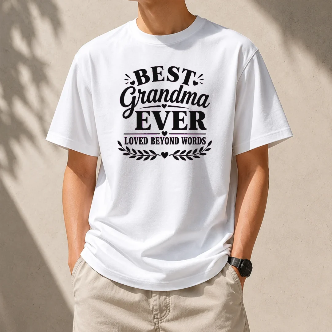 premium-pretty-best-grandma-ever-family-celebration-silhouette-t-shirt Premium Pretty Best Grandma Ever Family Celebration Silhouette