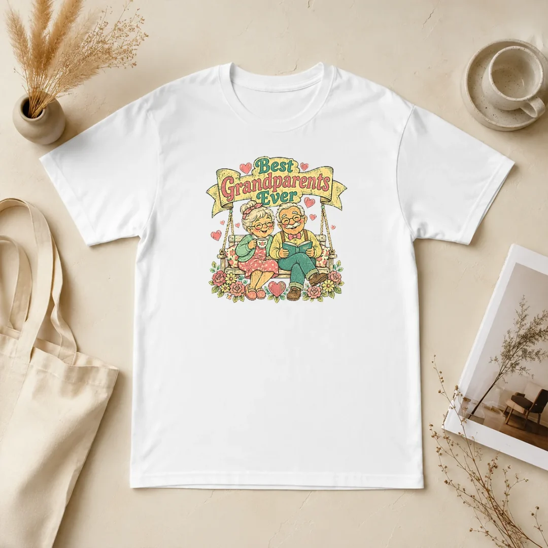 Premium Pretty Best Grandparents Ever For Grandparents Day Retro t shirt Premium Pretty Best Grandparents Ever For Grandparents Day Retro
