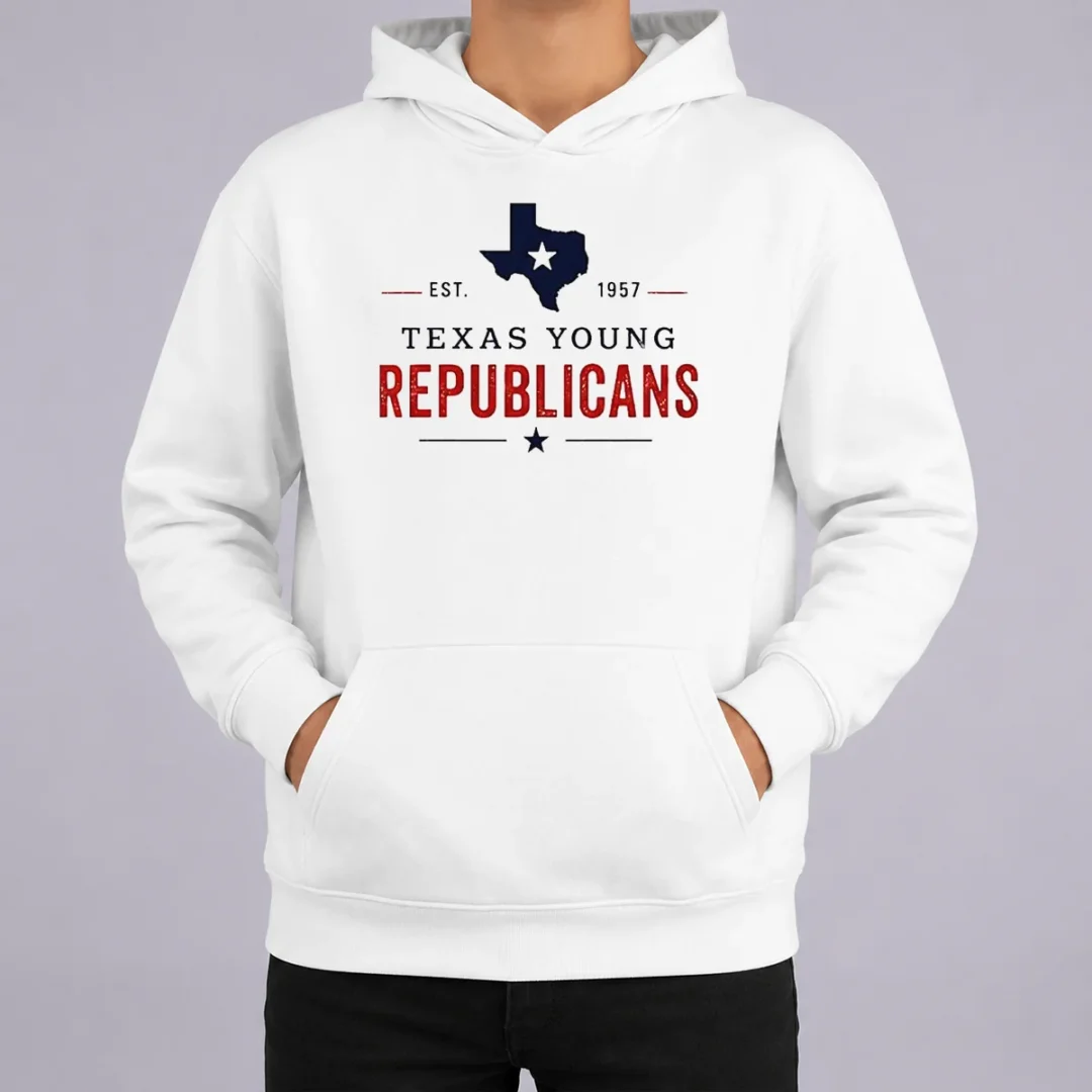 Premium Pretty Texas Young Republicans Est 1957 State Of Texas Political Organization Logo Hoodie Premium Pretty Texas Young Republicans Est 1957 State Of Texas Political Organization Logo Hoodie