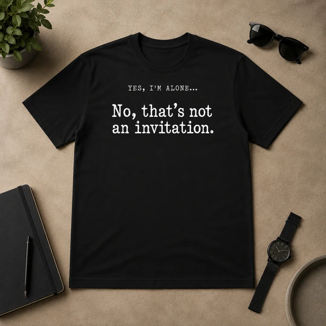 Premium Pretty That Is Not An Invitation t shirt Premium Pretty That Is Not An Invitation