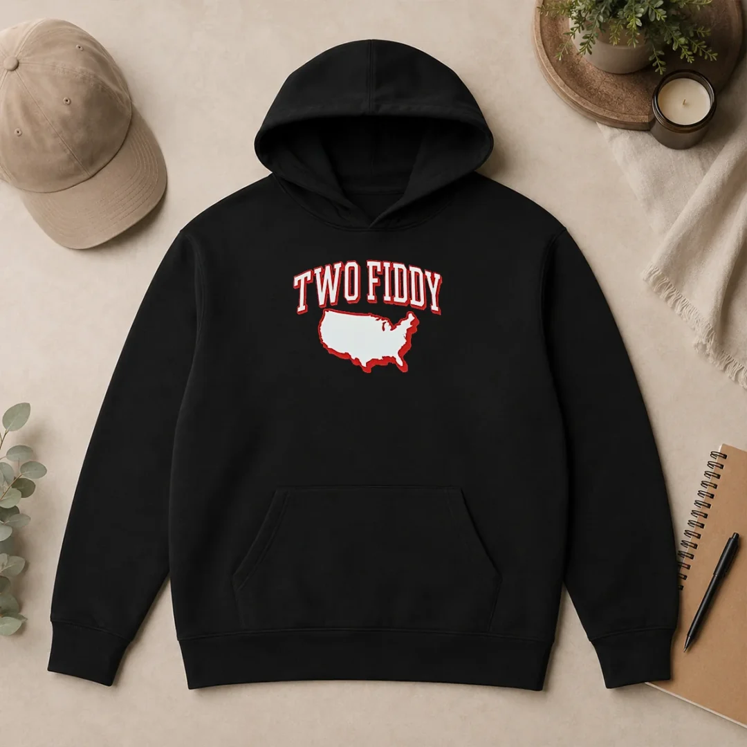Premium Pretty Two Fiddy Triple B USA Map Hoodie Premium Pretty Two Fiddy Triple B USA Map Hoodie