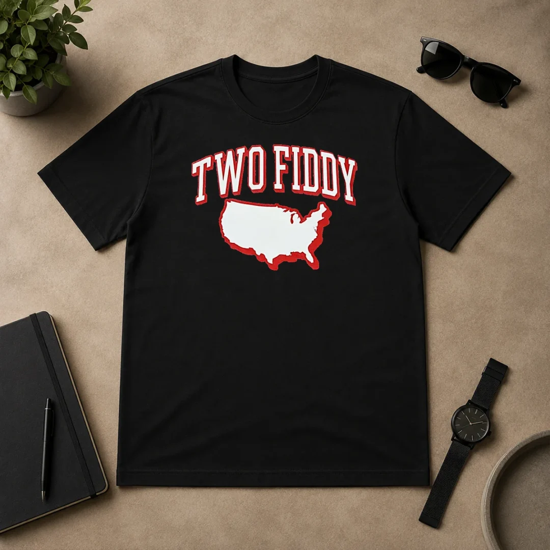 Premium Pretty Two Fiddy Triple B USA Map t shirt Premium Pretty Two Fiddy Triple B USA Map