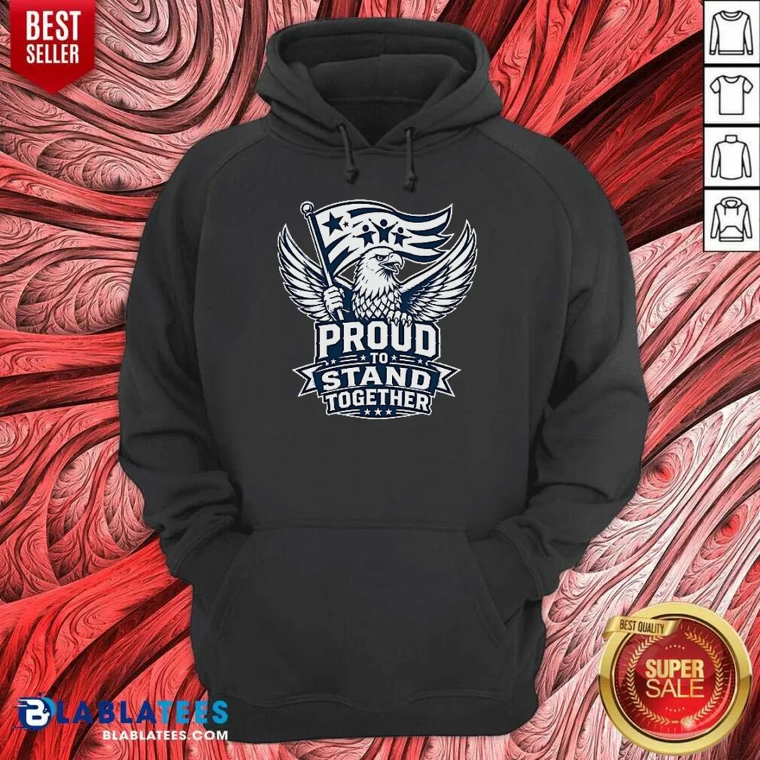 premium-proud-to-stand-together-eagle-line-art-hoodie-hoodie-optimized Premium Proud To Stand Together Eagle Line Art Hoodie hoodie optimized in charcoal gray with front kangaroo pocket and adjustable drawstring hood