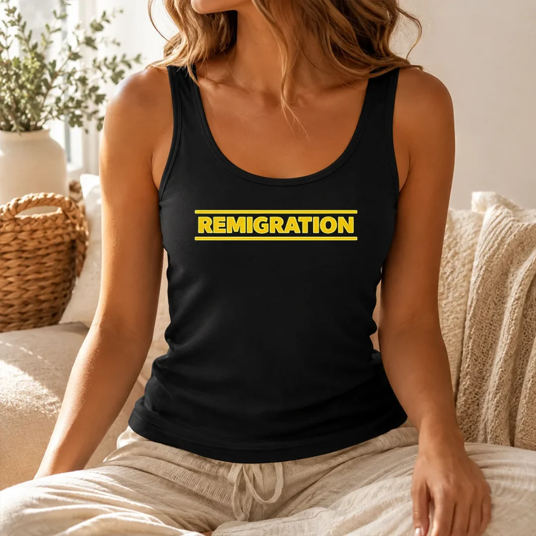 Premium Remigration Design Tank Top Premium Remigration Design Tank Top
