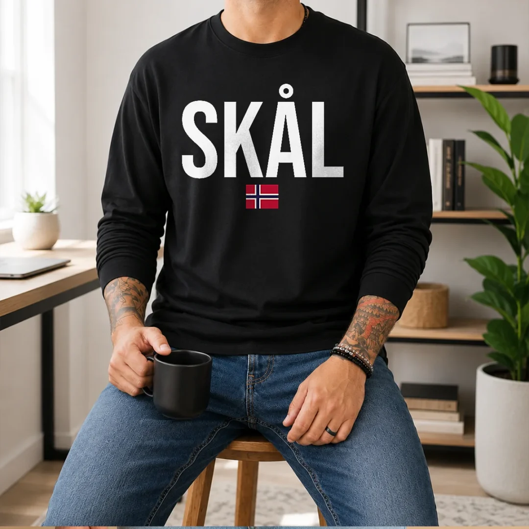 premium-skal-norwegian-phrase-saying-gift-cheers-in-norway-long-sleeve-shirt Premium Skal Norwegian Phrase Saying Gift Cheers In Norway Long Sleeve Shirt