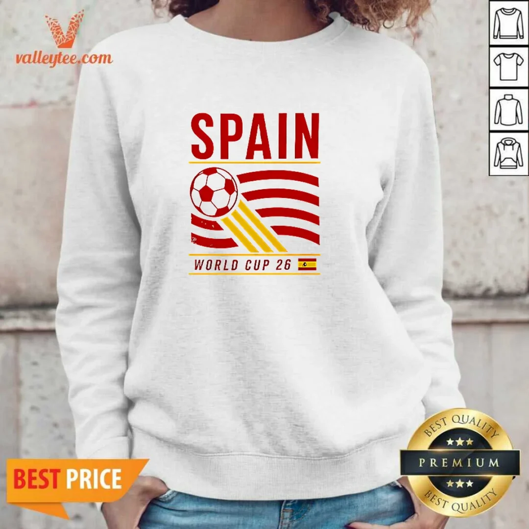 premium-spain-national-football-team-world-cup-26-soccer-team-sweatshirt Premium Spain National Football Team World Cup 26 Soccer Team Sweatshirt