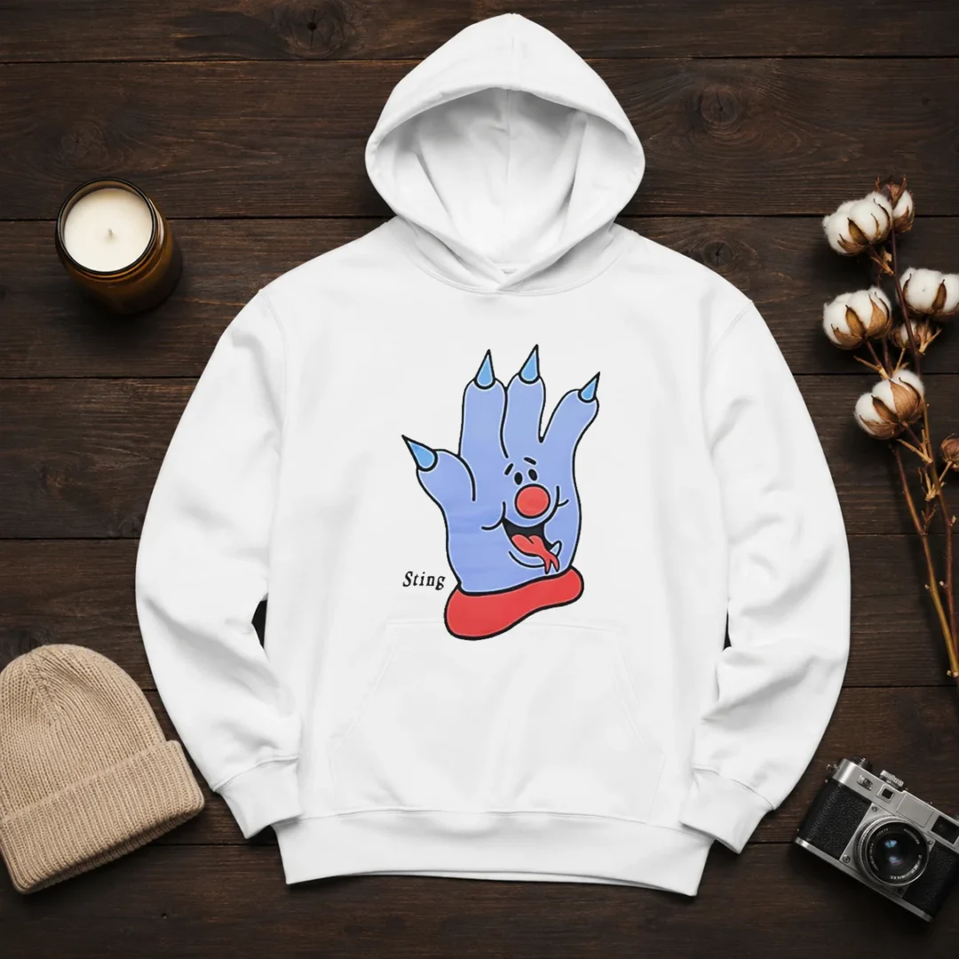 premium-sting-blue-cartoon-hand-character-mascot-hoodie Premium Sting Blue Cartoon Hand Character Mascot Hoodie