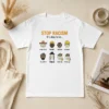 Premium Stop Racism It'S Okay To Be From USA French African Chinese Canadian Nomad German Austrian t shirt in white, short sleeve cotton tee