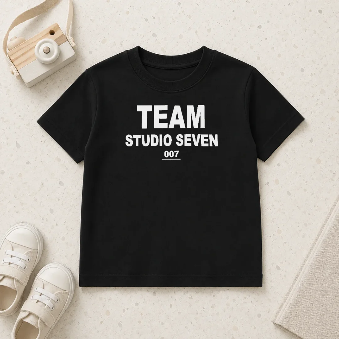 premium-team-studio-seven-007-kids-t-shirt Premium Team Studio Seven 007 Kids T Shirt in soft cotton fabric, perfect fit for children