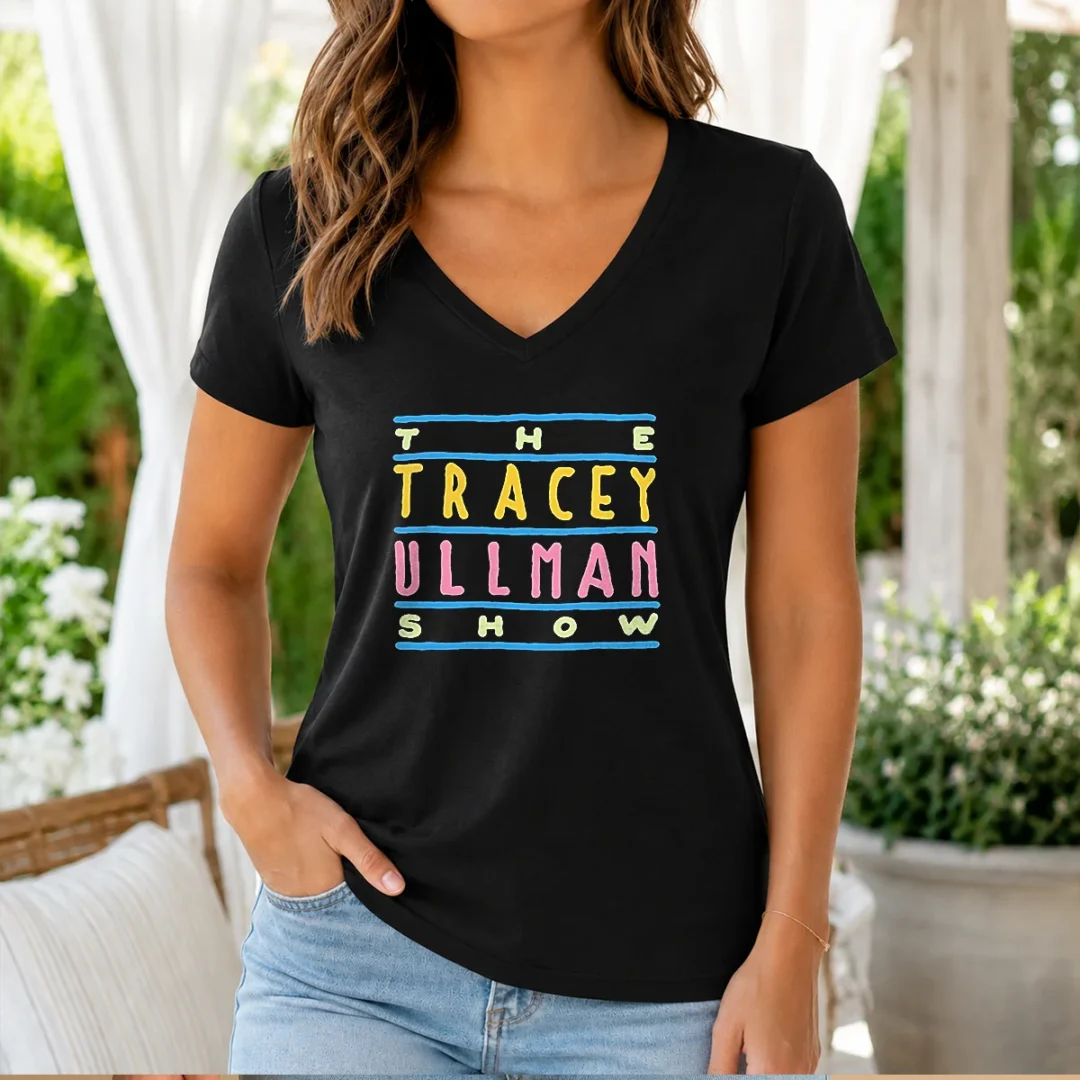 premium-the-tracey-ullman-show-v-neck-shirt Premium The Tracey Ullman Show V-Neck Shirt