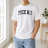 Premium Tom Stakes Fck Wip t shirt in classic fit with bold front graphic on soft cotton fabric