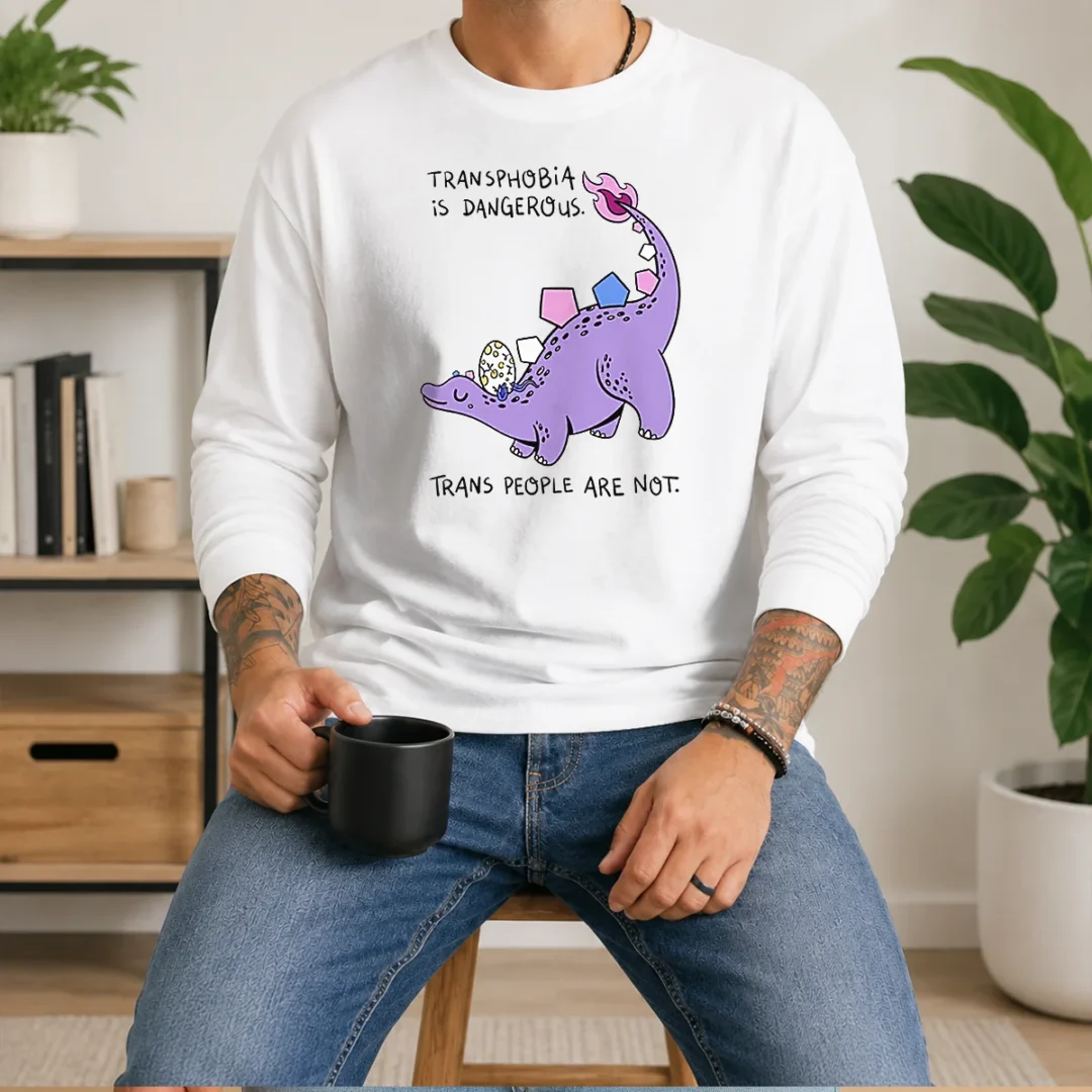 premium-transphobia-is-dangerous-trans-people-are-not-long-sleeve-shirt Premium Transphobia Is Dangerous Trans People Are Not Long Sleeve Shirt