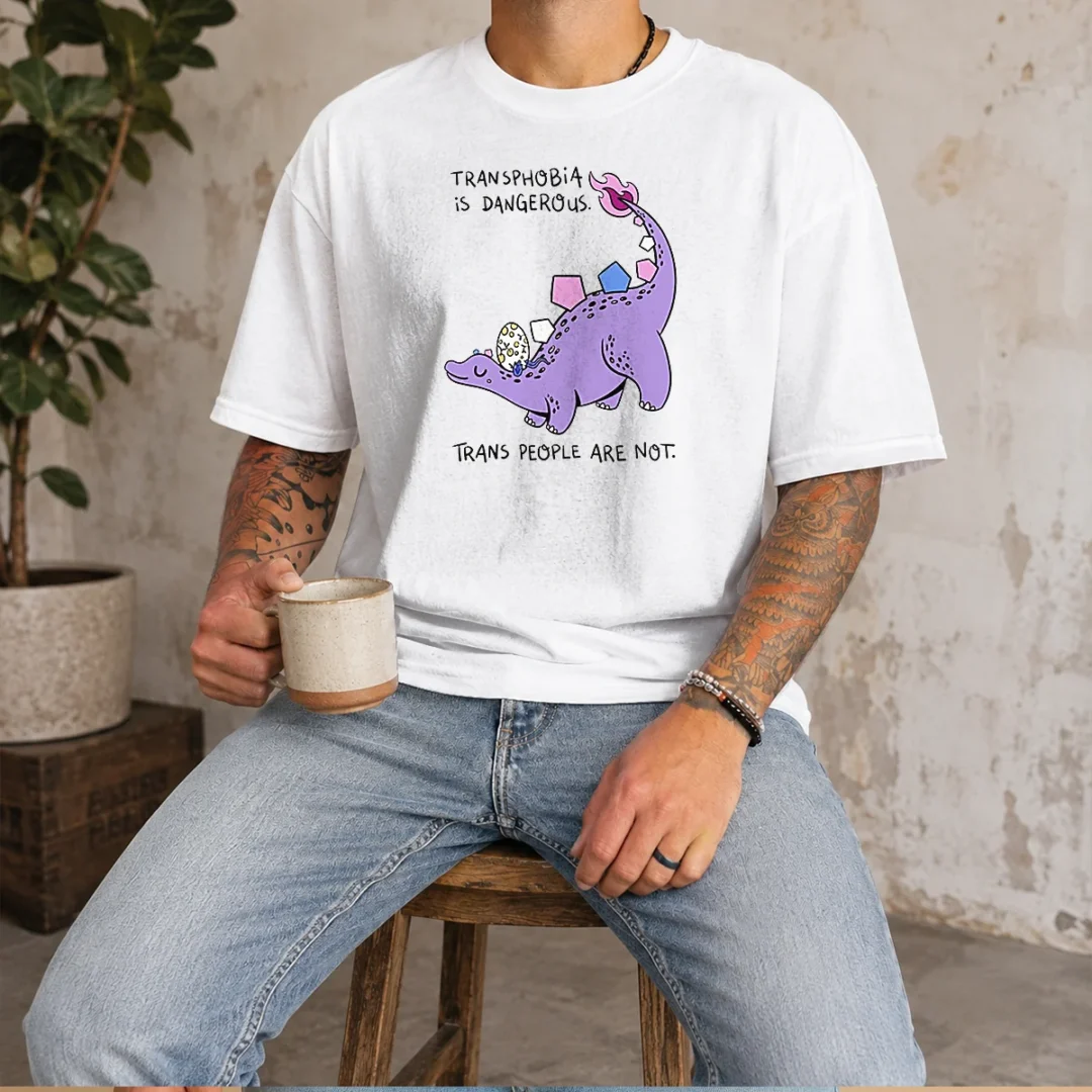 premium-transphobia-is-dangerous-trans-people-are-not-t-shirt Premium Transphobia Is Dangerous Trans People Are Not t shirt in black, unisex short sleeve cotton tee