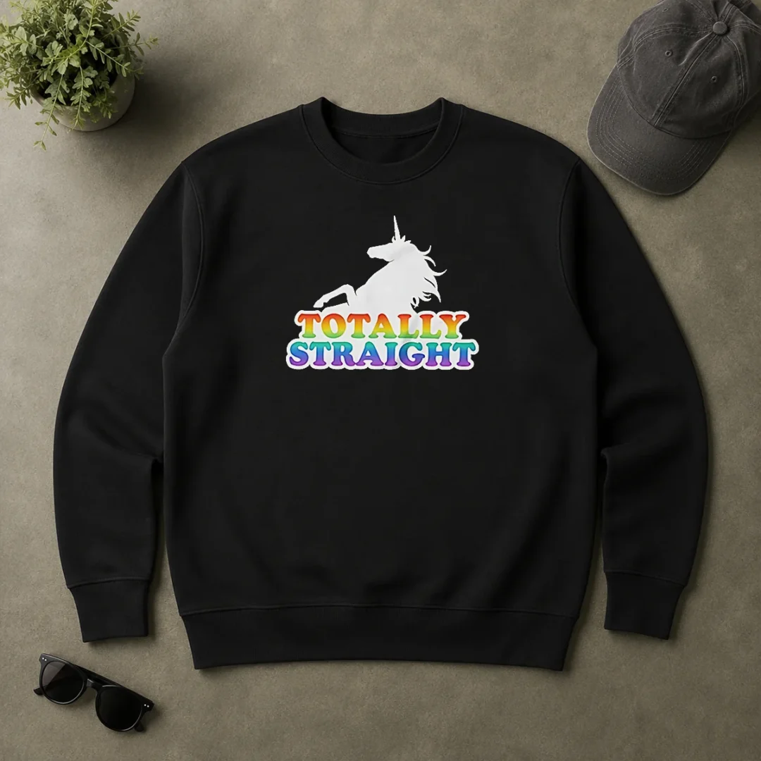 Premium Unicorn Totally Straight Sweater Premium Unicorn Totally Straight Sweater