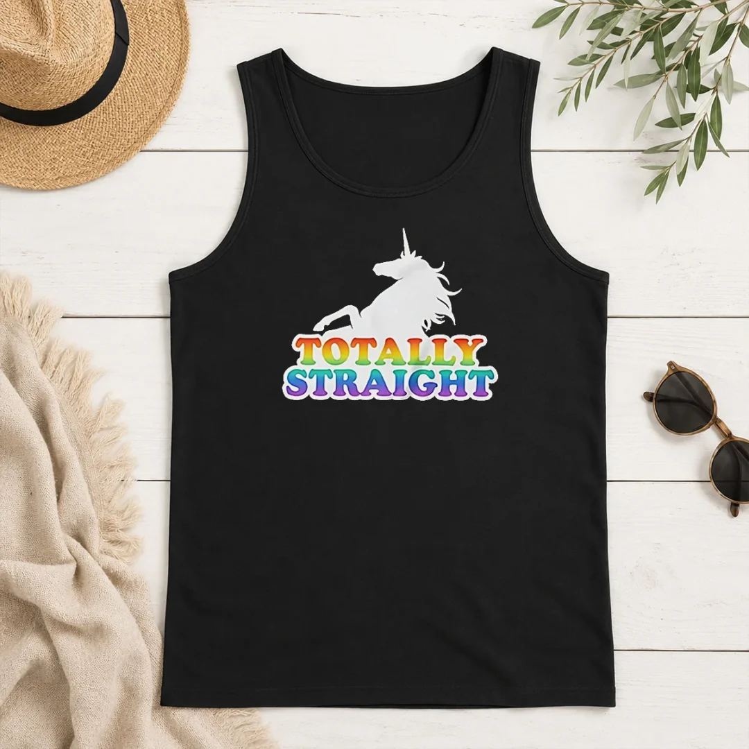 Premium Unicorn Totally Straight Tank Top Premium Unicorn Totally Straight Tank Top