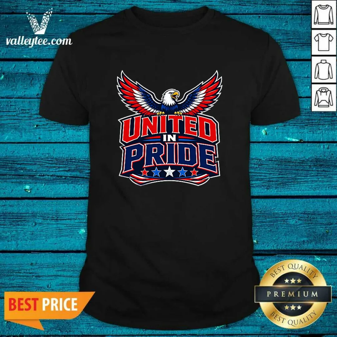 premium-united-in-pride-eagle-typography-shirt Premium United In Pride Eagle Typography shirt featuring a bold eagle graphic on a comfortable cotton tee