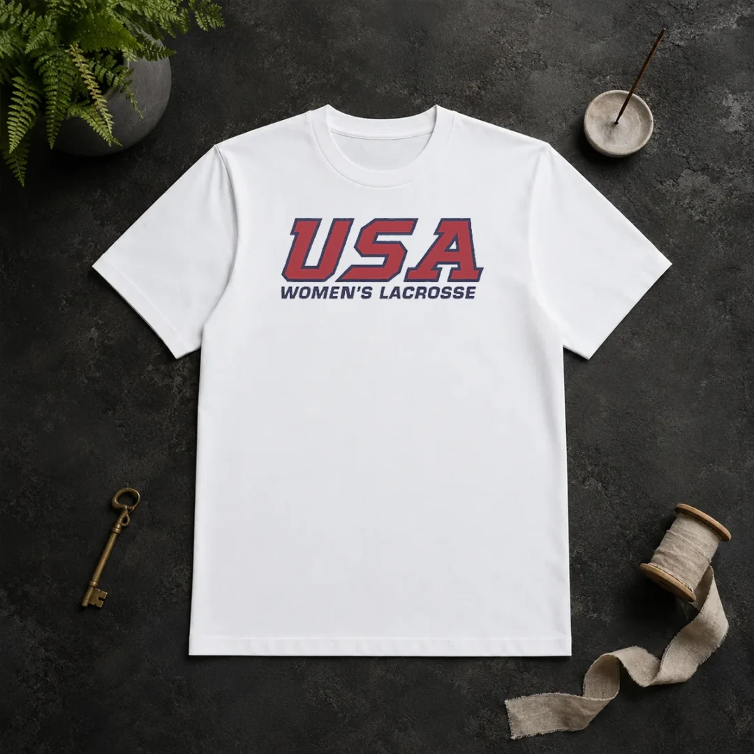 Premium USA Women'S Lacrosse t shirt Premium USA Women'S Lacrosse