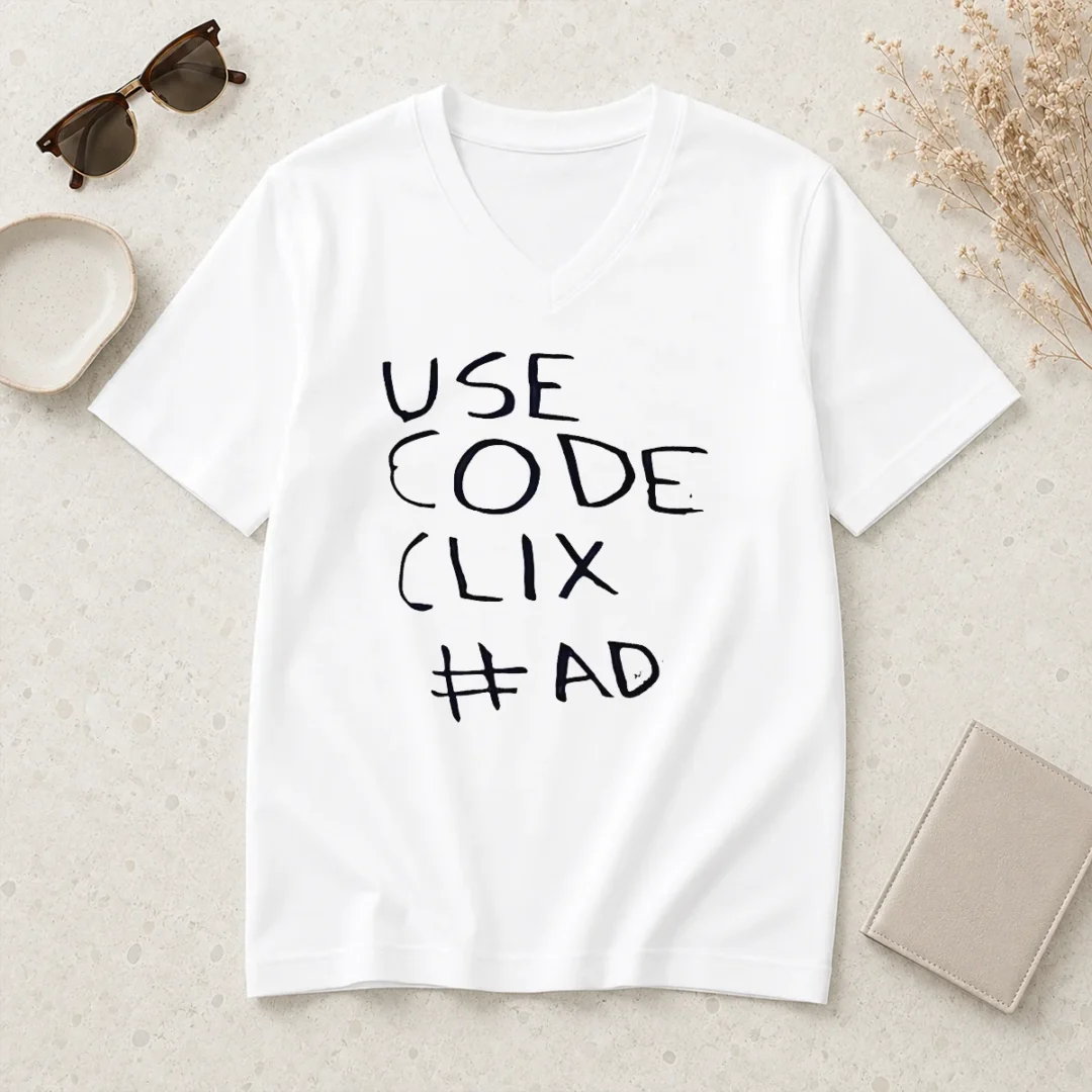 premium-use-code-clix-v-neck-shirt Premium Use Code Clix V-Neck Shirt