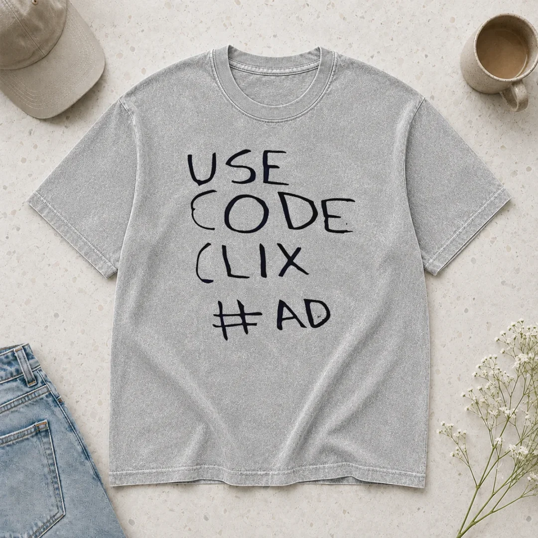 premium-use-code-clix-washed-t-shirt Premium Use Code Clix Washed T-Shirt