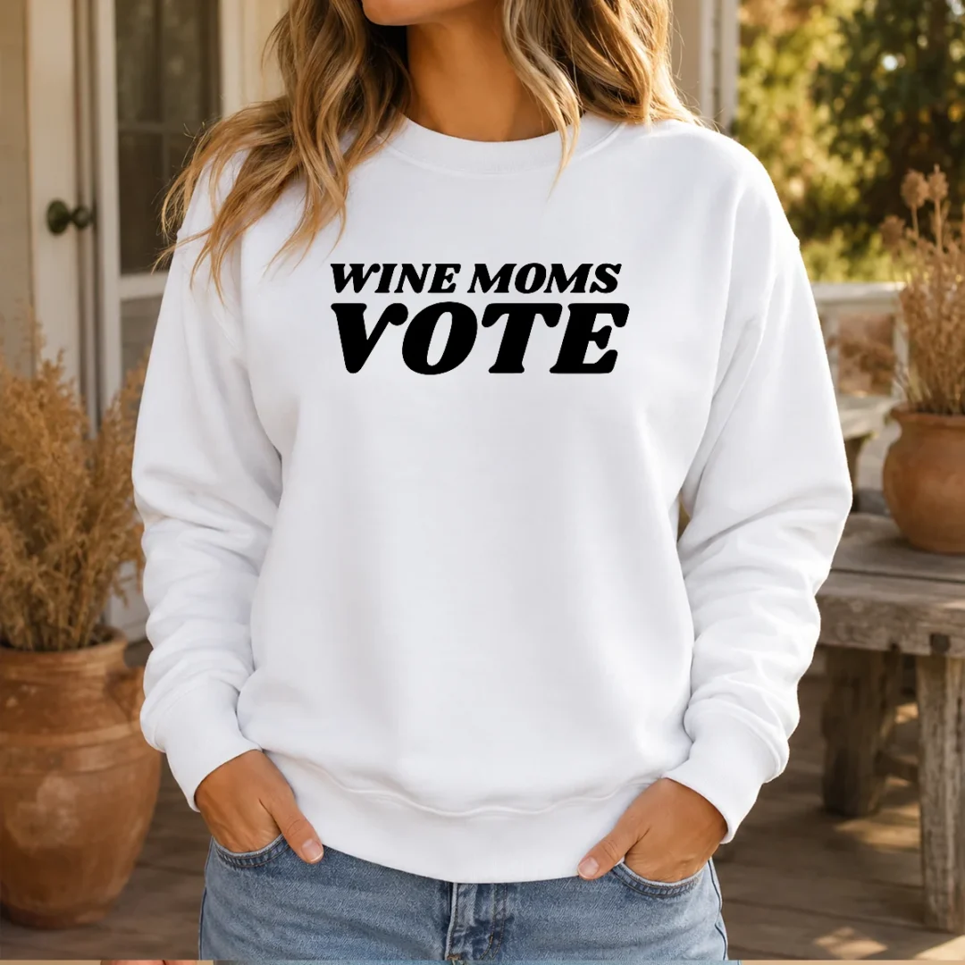 premium-wine-moms-vote-sweater Premium Wine Moms Vote Sweater